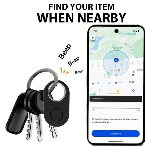 GPS Tracker for Samsung Android Tracker Work with Google Find My Bluetooth Locator Finder Global Positioning Anti-lost Smart Tag