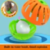 Slow Soak Timer Water Bombs 30 Pack Soft Splash Balloons for Kids Pool Party Outdoor Water Games