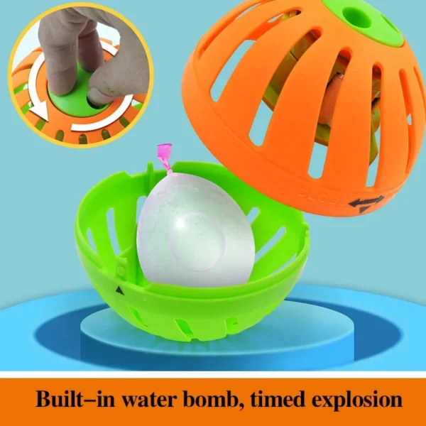 Slow Soak Timer Water Bombs 30 Pack Soft Splash Balloons for Kids Pool Party Outdoor Water Games