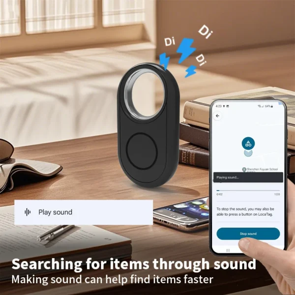 GPS Tracker for Samsung Android Tracker Work with Google Find My Bluetooth Locator Finder Global Positioning Anti-lost Smart Tag